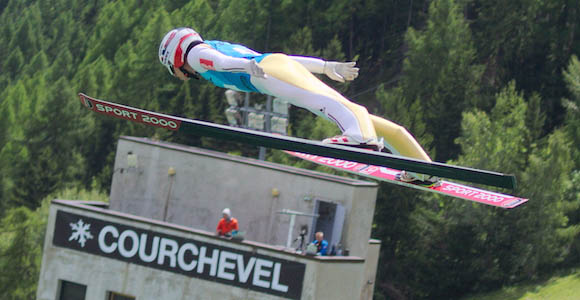 Summer Ski jumping from Courchevel  - Courchevel Enquirer