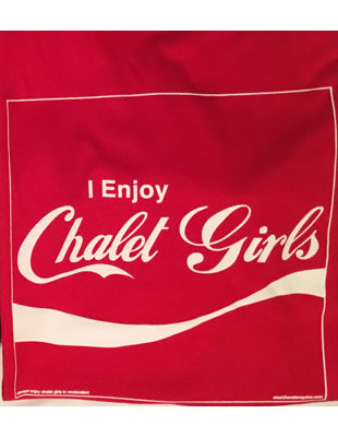 I enjoy chalet girls - Courchevel tshirt