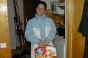 Jo wins the beer, Back to School 2001 - Courchevel Enquirer