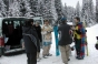 Fred checkpoint, 1 Valley Rally 2003 - Courchevel Enquirer