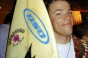 Herb surfboard, Beach Party 1999 - Courchevel Enquirer